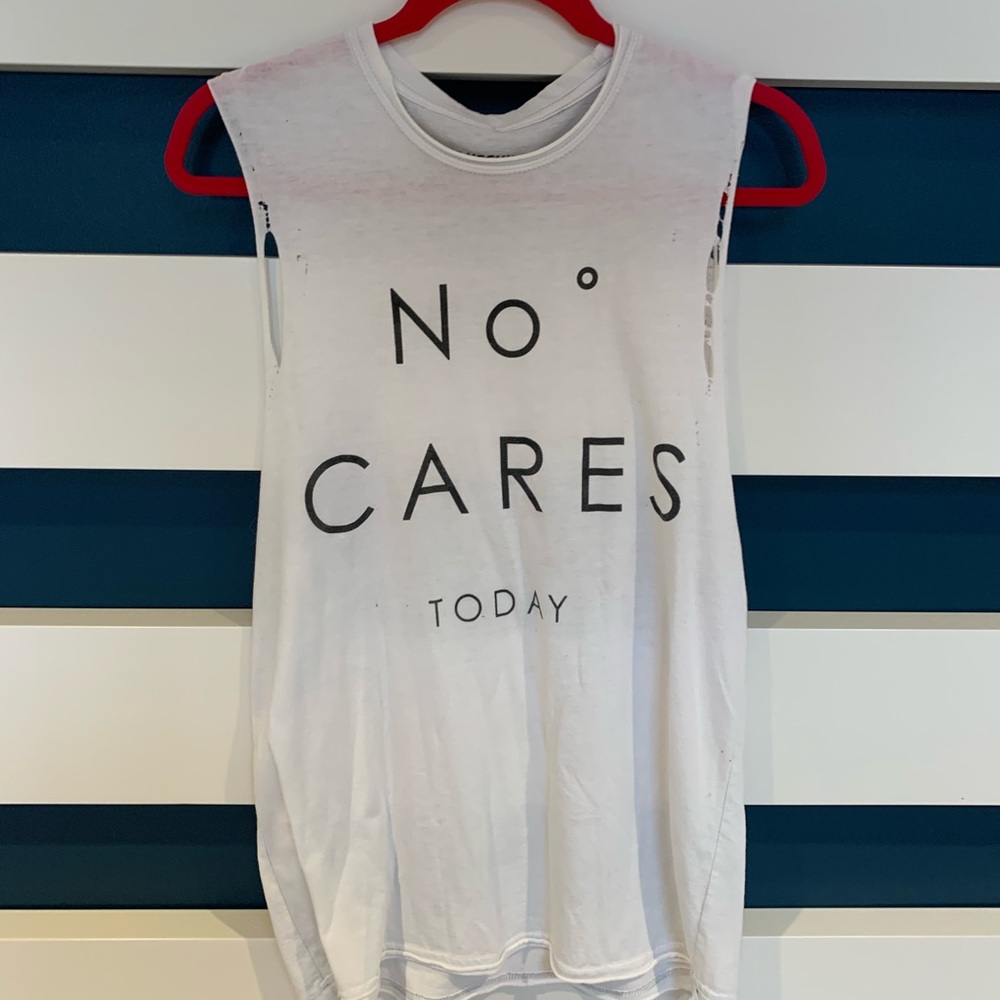 The Laundry Room Distressed Tank Top